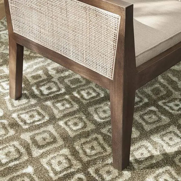 Sillón con tapizado en tela Haze/Caña (juego de 1)