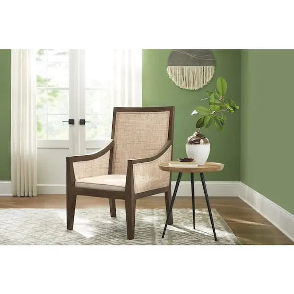Sillón con tapizado en tela Haze/Caña (juego de 1)