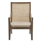 Sillón con tapizado en tela Haze/Caña (juego de 1)
